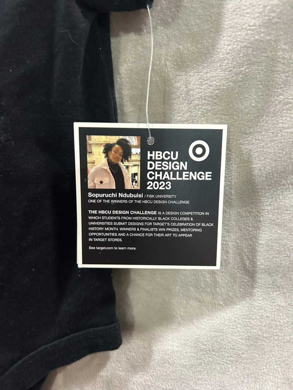 Target Black Graphic 'Dream' Blocks One-Piece - Picture 5 of 6